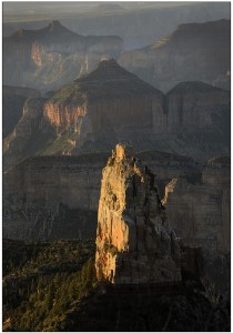Grand Canyon 1 Mt. Hayden, morning light        